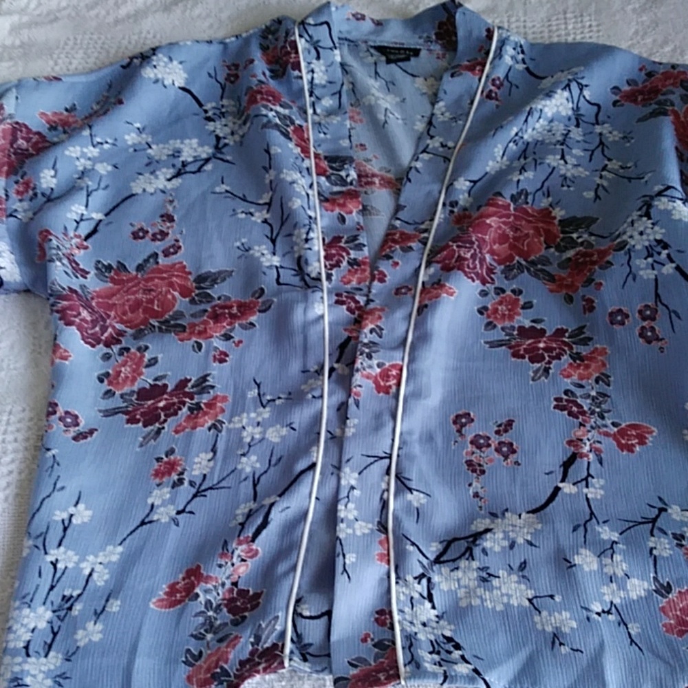 Kimono / Cover up Flowy L-XL - Picture 4 of 6